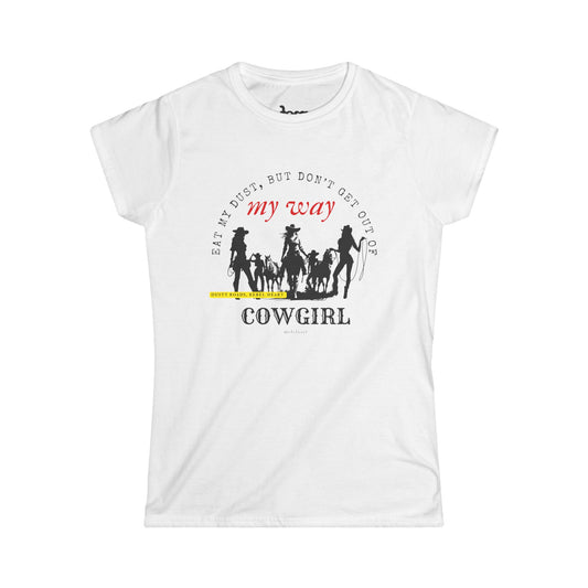 🌵 "Wild & Soft" Women's Tee🐎 – 🎀Cowgirl Edition🎀